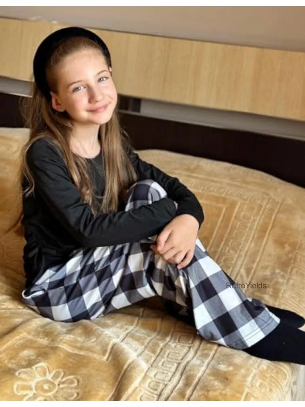 Girls Pajama Pants with Pockets Pack of 2, Soft Breathable Sleepwear, Elastic